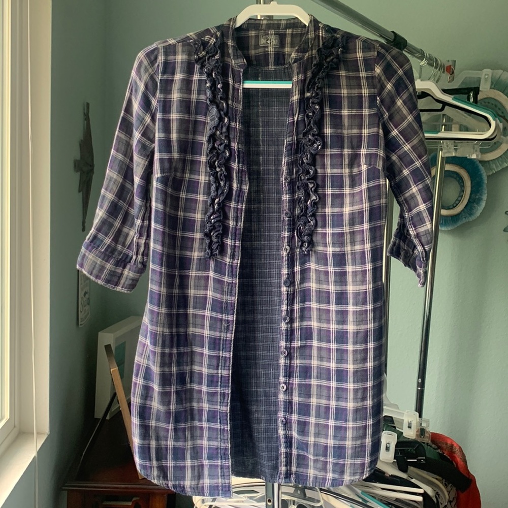 Converse plaid